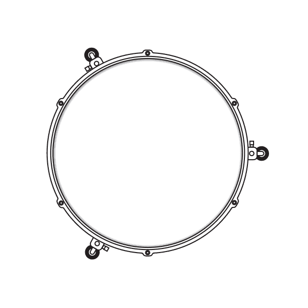 13" Tom de piso