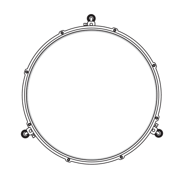 15" Tom de piso