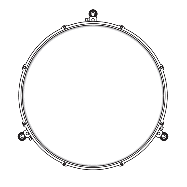 16" Tom de piso