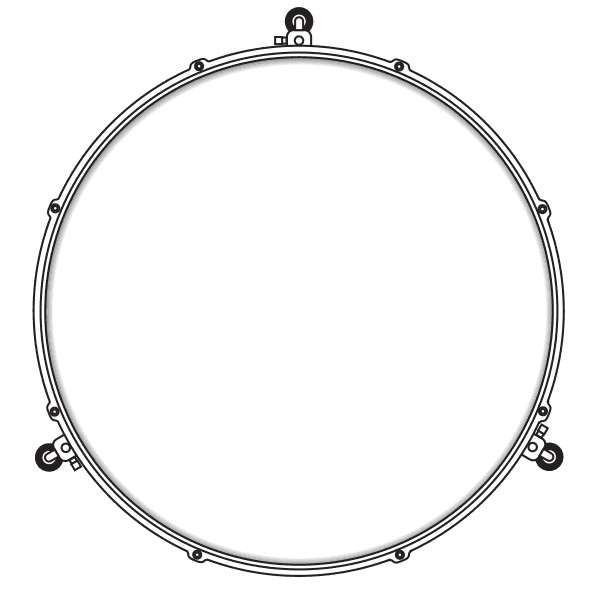 18" Tom de piso
