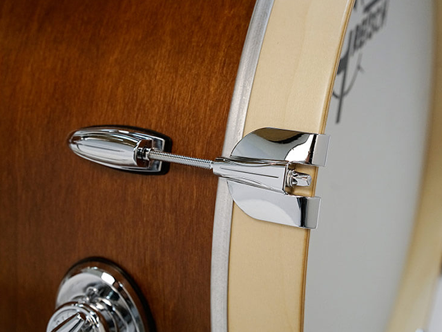 Bass Drum Claw Hook and Satin Natural Hoop