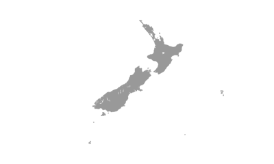 Map  New Zealand